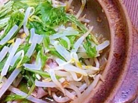 超簡単☆そのまま食べれる蒸し鍋